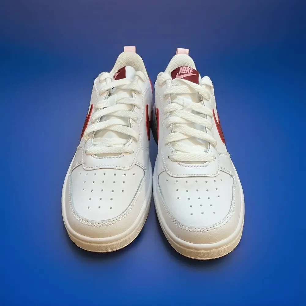 Size 6 YOUTH NIKE COURT BOROUGH LOW 2 GS BQ5448 120